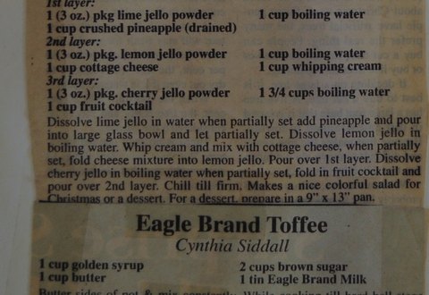 Recipe card for Delicious Layer Salad