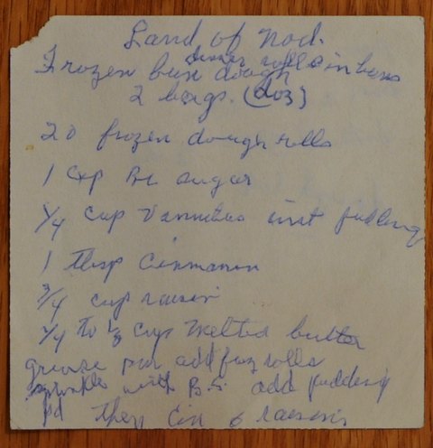 Recipe card for Round Up Roll