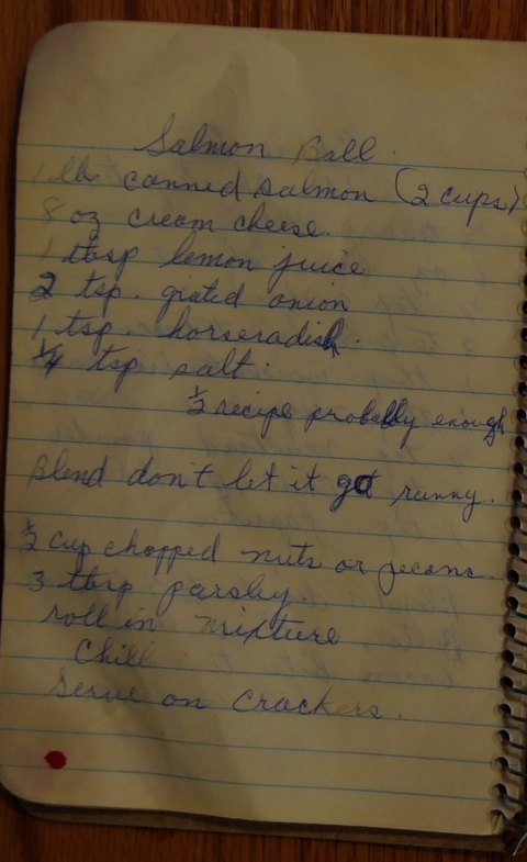 Recipe card for Salmon Roll
