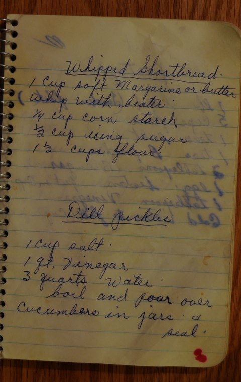 Recipe card for Whipped Shortbread